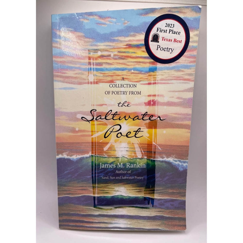 James M Rankin Saltwater Poet Book Signed Inscribed Limited Edition Poetry